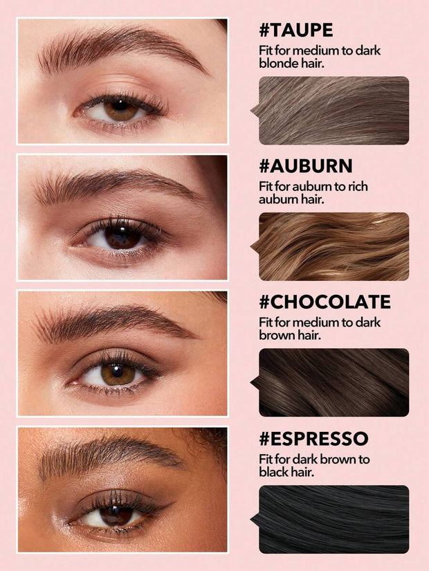 SHEGLAM Better Brows Long Lasting Eyebrow Pencil-Taupe Waterproof Automatic Eyebrow Pen