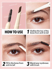 SHEGLAM Better Brows Long Lasting Eyebrow Pencil-Taupe Waterproof Automatic Eyebrow Pen