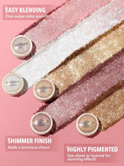 SHEGLAM Gleam Chaser Eyeshadow Topper-Brown Sugar