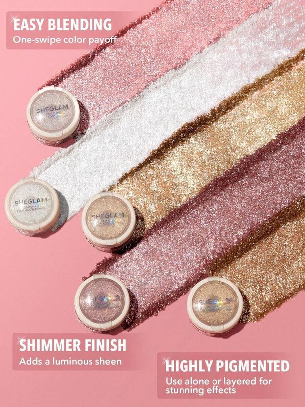 SHEGLAM Gleam Chaser Eyeshadow Topper-Brown Sugar