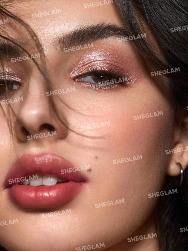 SHEGLAM Jelly Wow Eyeshadow Pop-Delirious Long Lasting Glitter Eyeshadow Gel High Shine Blue Shimmer Ultra Pigmented