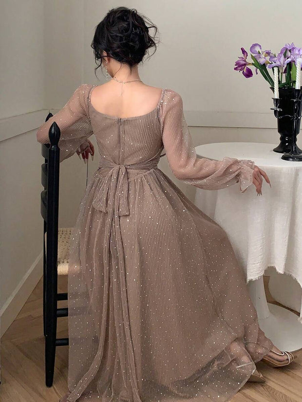 DAZY Elegant Dress, High-End French Style Evening Gown For Party