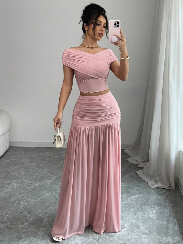Elenzga Women Two Pieces Outfits For Daily Wear