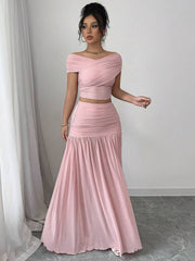 Elenzga Women Two Pieces Outfits For Daily Wear
