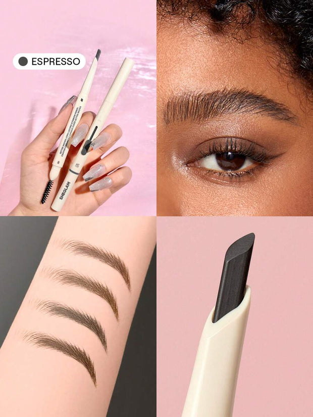 SHEGLAM Better Brows Long Lasting Eyebrow Pencil-Taupe Waterproof Automatic Eyebrow Pen