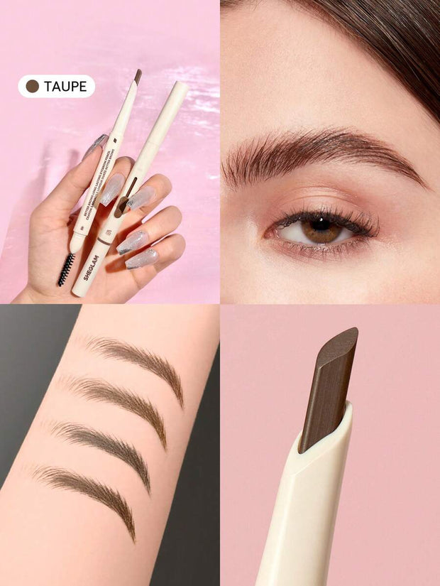 SHEGLAM Better Brows Long Lasting Eyebrow Pencil-Taupe Waterproof Automatic Eyebrow Pen