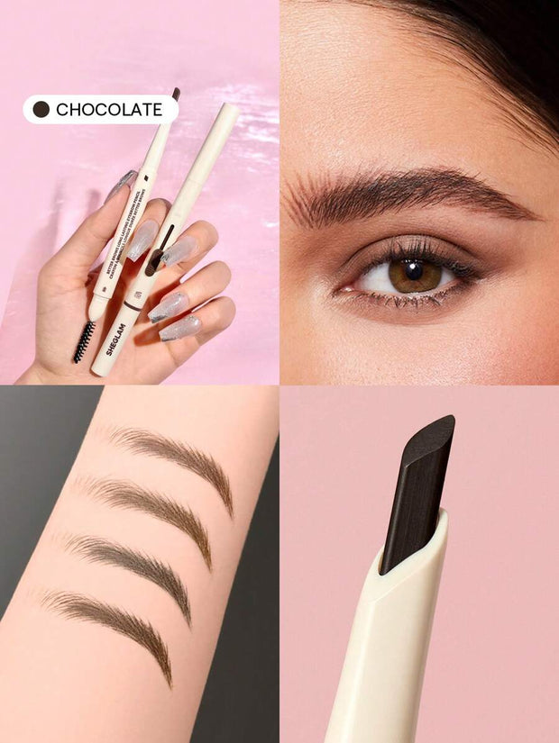 SHEGLAM Better Brows Long Lasting Eyebrow Pencil-Taupe Waterproof Automatic Eyebrow Pen