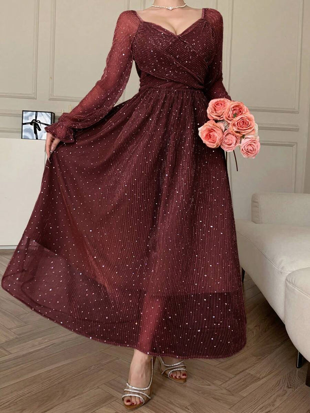 DAZY Elegant Dress, High-End French Style Evening Gown For Party