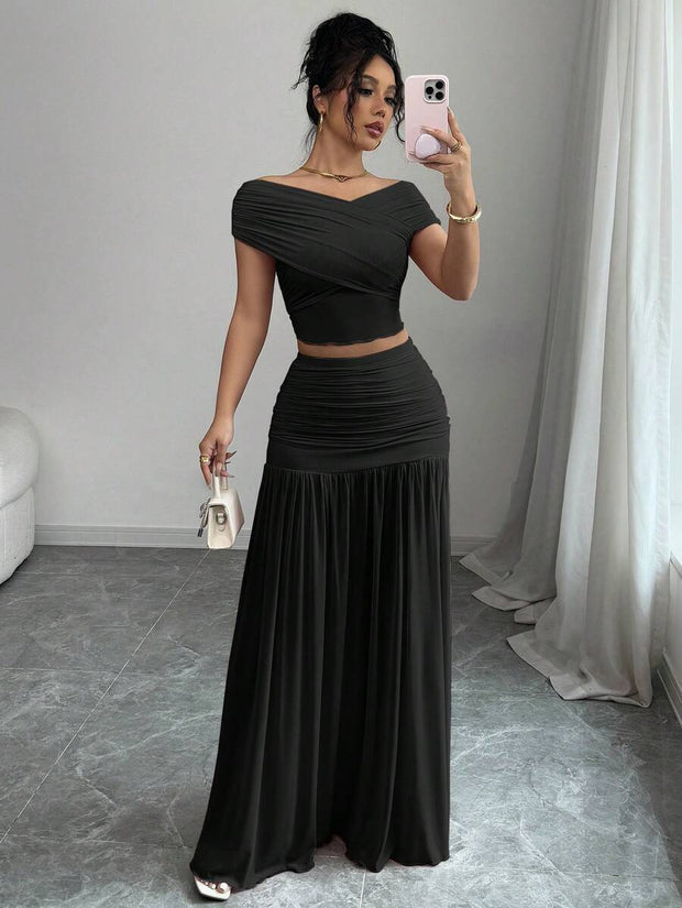 Elenzga Women Two Pieces Outfits For Daily Wear