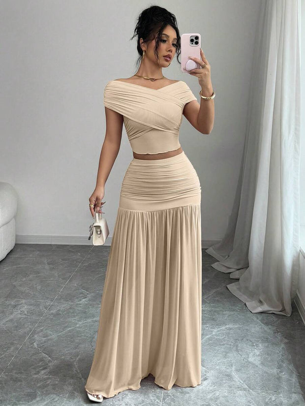 Elenzga Women Two Pieces Outfits For Daily Wear