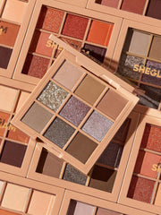SHEGLAM Nine To Fine Eyeshadow Palette-Nomadic 9-Clolor Matte Eyeshadow Palette
