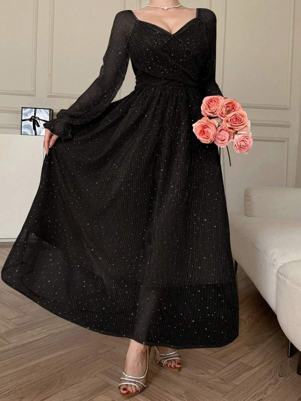 DAZY Elegant Dress, High-End French Style Evening Gown For Party