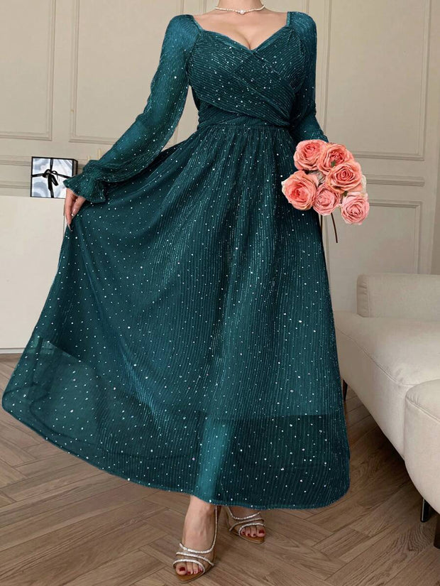DAZY Elegant Dress, High-End French Style Evening Gown For Party
