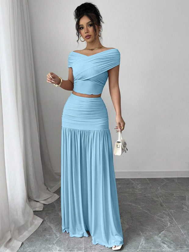 Elenzga Women Two Pieces Outfits For Daily Wear