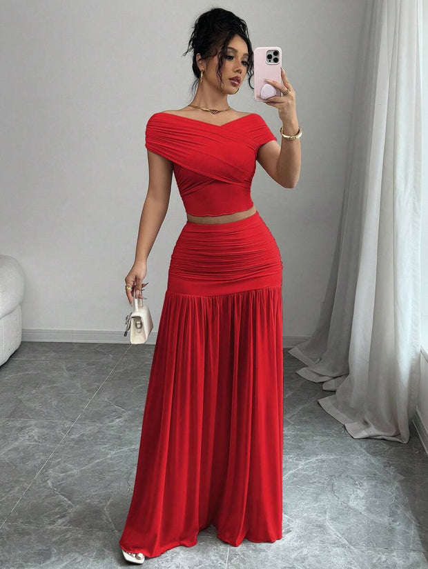 Elenzga Women Two Pieces Outfits For Daily Wear