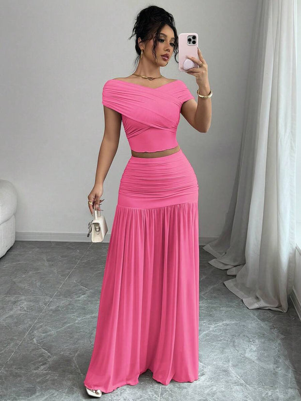 Elenzga Women Two Pieces Outfits For Daily Wear