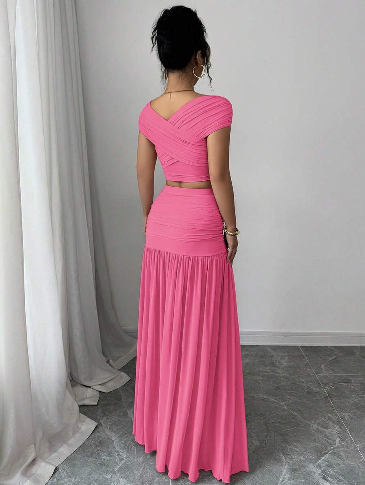 Elenzga Women Two Pieces Outfits For Daily Wear