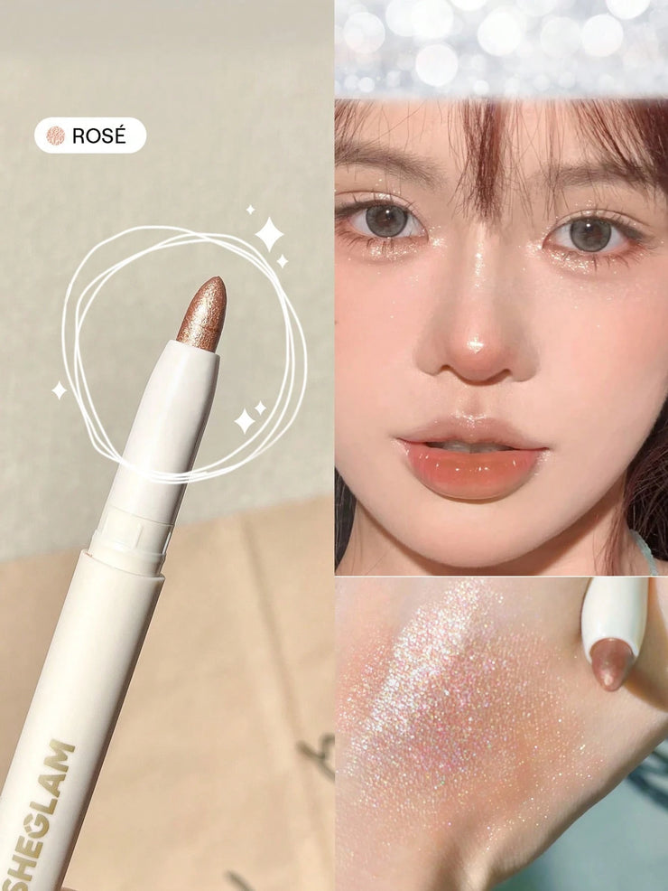 SHEGLAM Big N' Bright Eye Pencil-White Highlighter Pen Shimmer