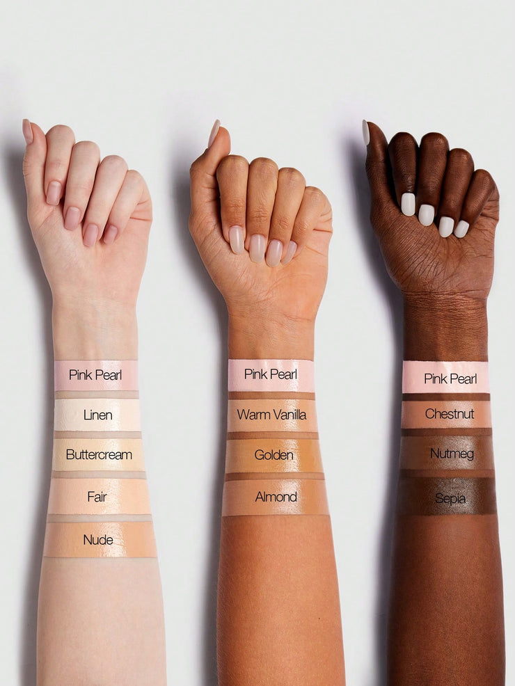 SHEGLAM Bright Eyes Cooling Concealer Cooling Metal Applicator Matte Liquid Concealer