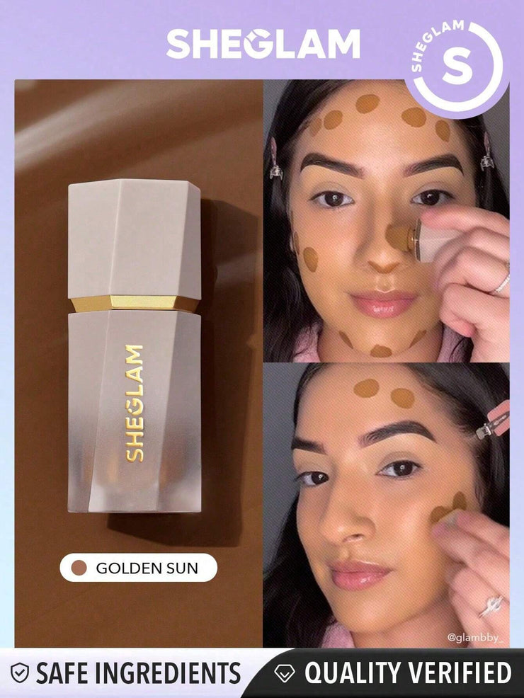 SHEGLAM Sun Sculpt Liquid Contour Contour Liquid Non-Greasy, Weightless Contour