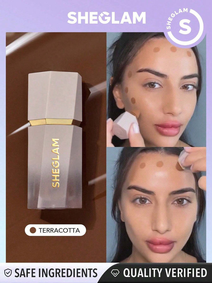 SHEGLAM Sun Sculpt Liquid Contour Contour Liquid Non-Greasy, Weightless Contour
