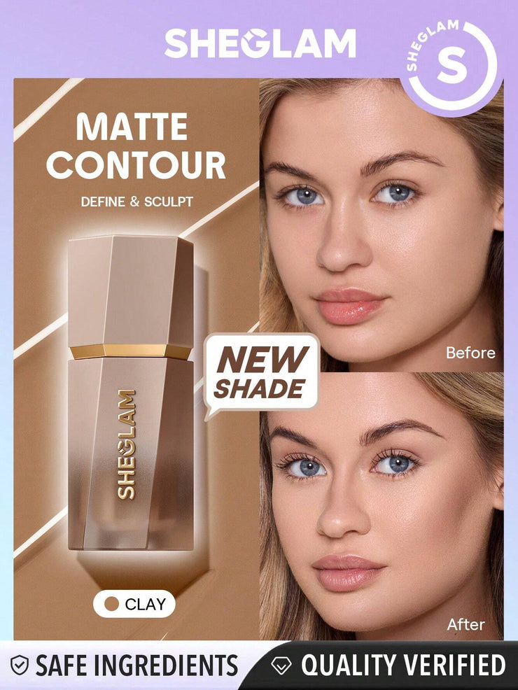 SHEGLAM Sun Sculpt Liquid Contour Contour Liquid Non-Greasy, Weightless Contour