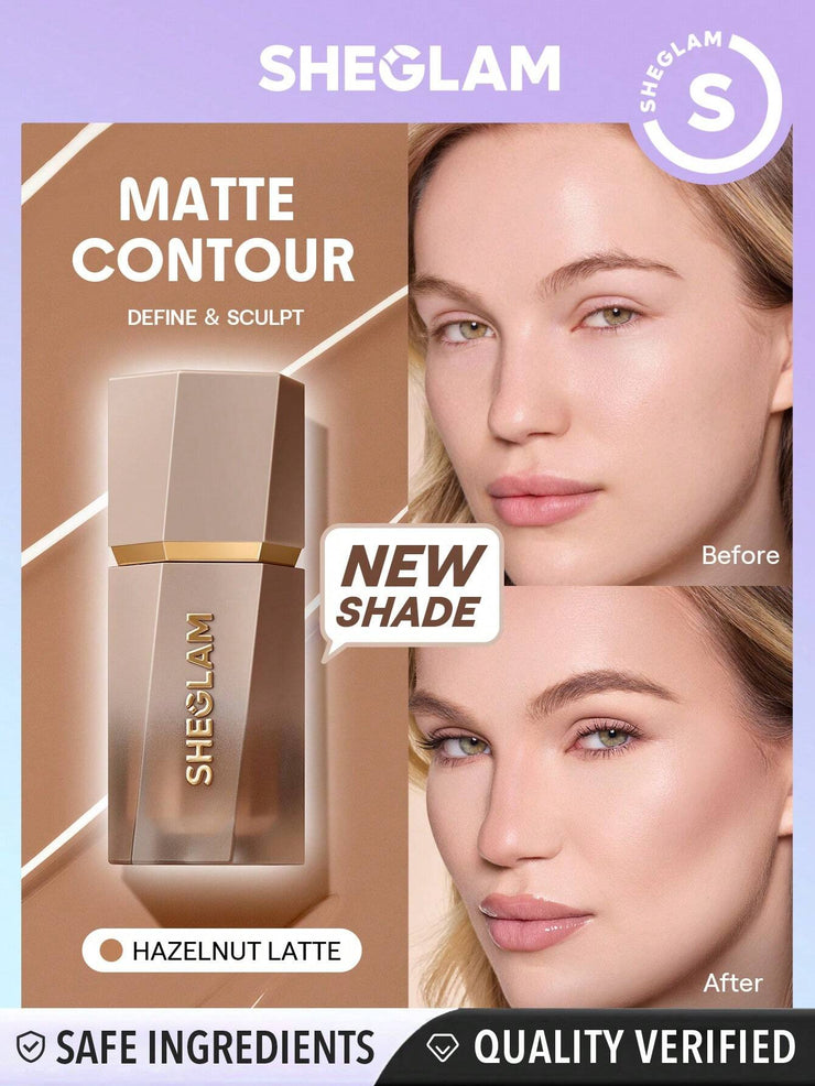 SHEGLAM Sun Sculpt Liquid Contour Contour Liquid Non-Greasy, Weightless Contour
