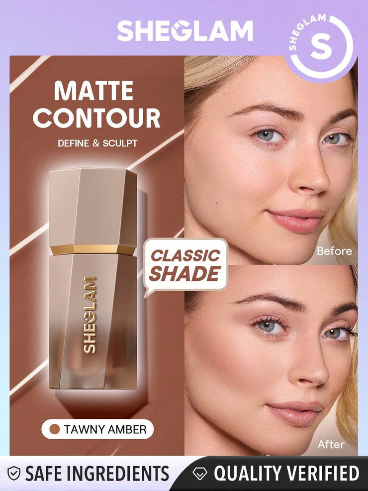 SHEGLAM Sun Sculpt Liquid Contour Contour Liquid Non-Greasy, Weightless Contour