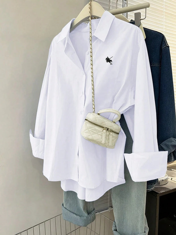 Women's Casual Versatile Simple Office Blouse