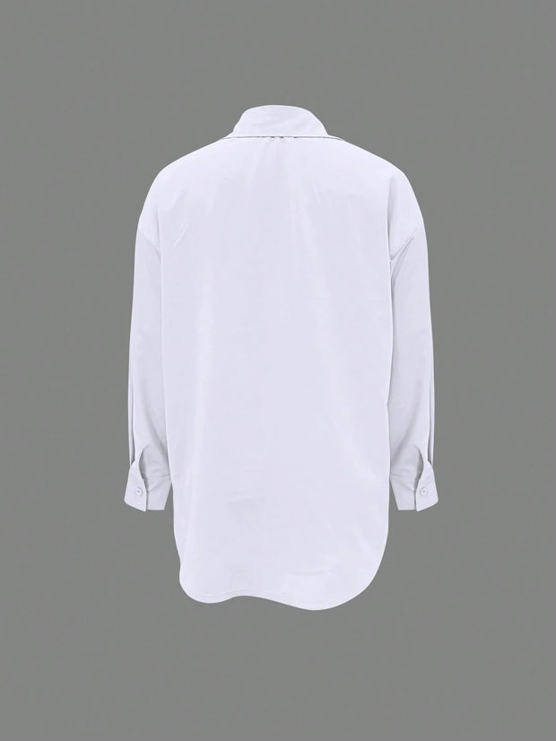 Women's Casual Versatile Simple Office Blouse