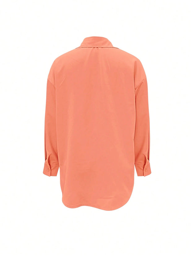 Women's Casual Versatile Simple Office Blouse