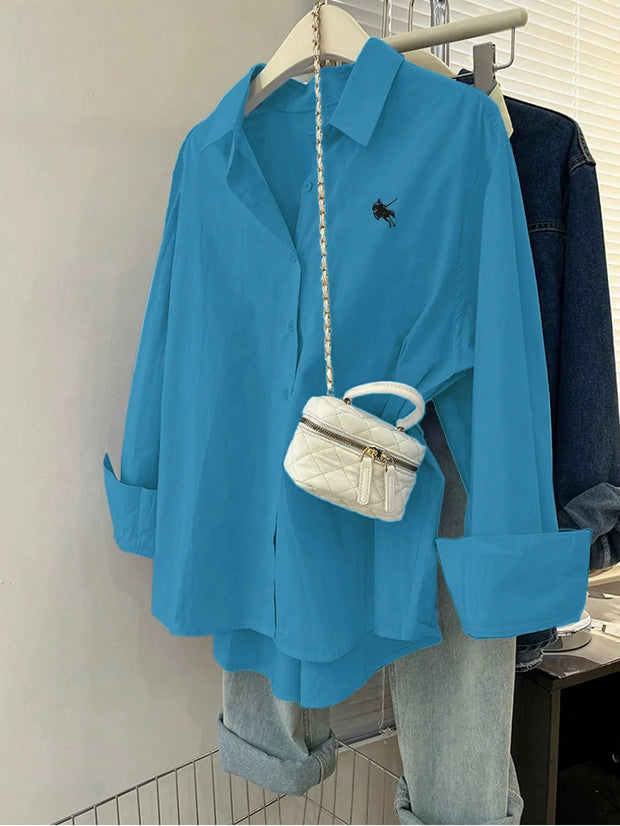 Women's Casual Versatile Simple Office Blouse
