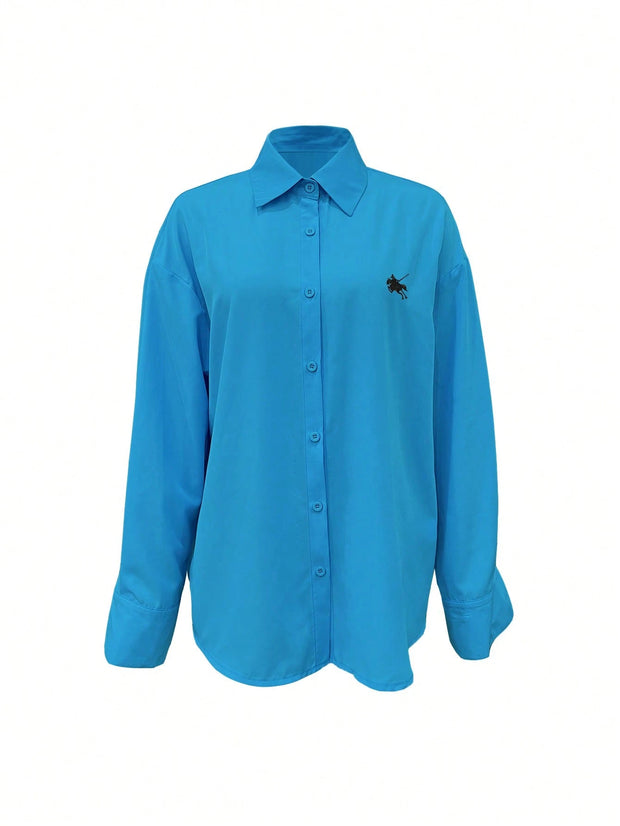 Women's Casual Versatile Simple Office Blouse
