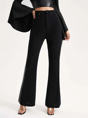 Bianca High Waist Flare Leg Pants - Hues
