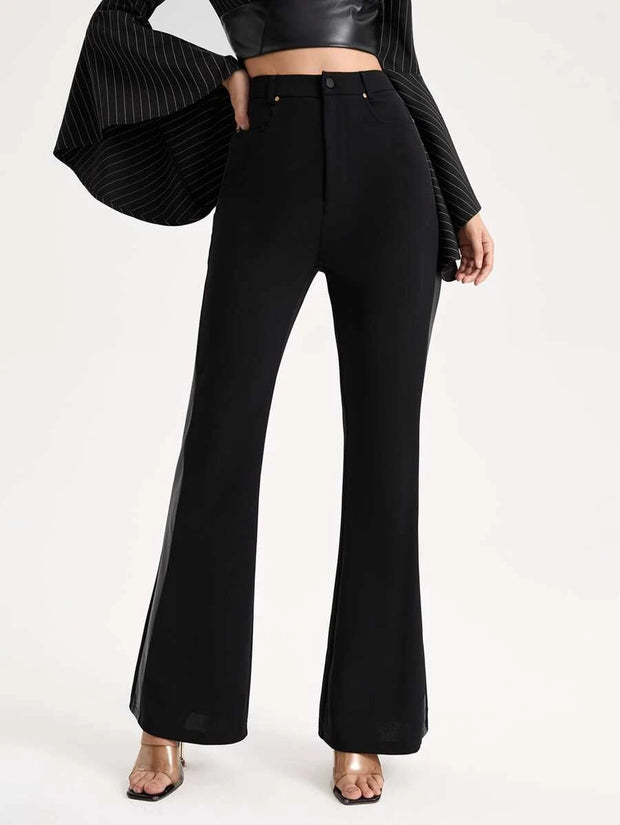 Bianca High Waist Flare Leg Pants - Hues