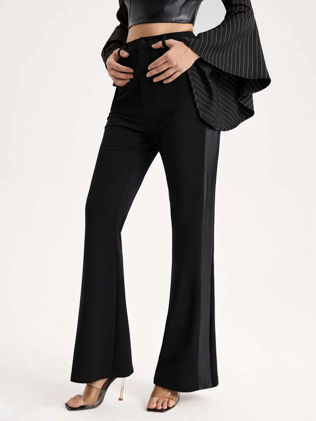 Bianca High Waist Flare Leg Pants - Hues